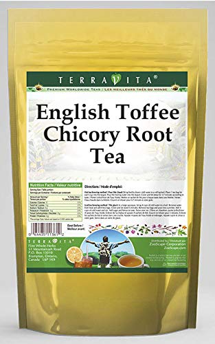 Té de raíz de achicoria de caramelo inglés (25 bolsitas de té, ZIN 551425) - Paquete de 2