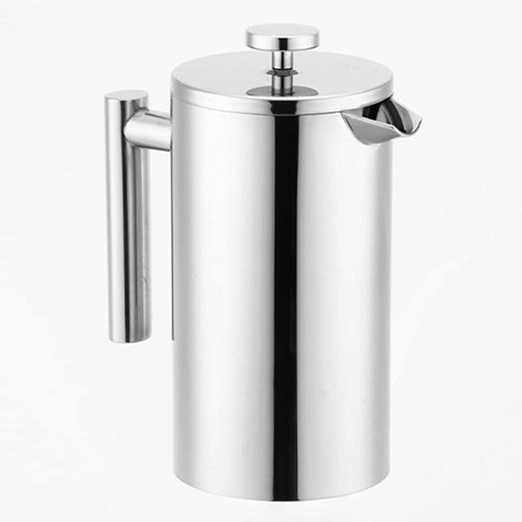 French Maker 304 Grade Stainless Steel Insulated Coffee Presses For Dishwasher Safe