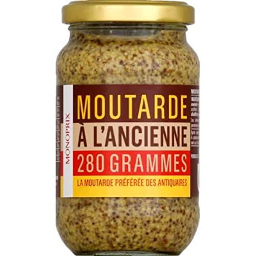 Monoprix Moutarde à l ancienne - Le pot de 280G