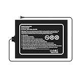 COSYTOUR Reptile Heat Pad, 6x8 Inches, Adjustable Temperature Control, 8W, for 10-20 Gallon Tanks (S, Heat Mat)