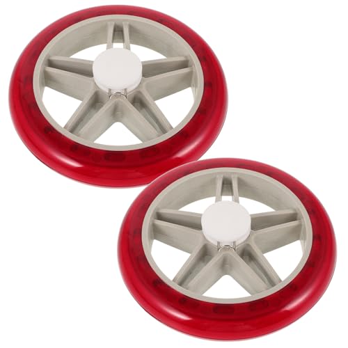 Roues de chariot de courses pour une navigation facile, kit de remplacement en polyuréthane