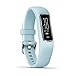 Garmin vivosmart 4, Activity and Fitness Tracker w/ Pulse Ox and Heart Rate Monitor, Silver with Light Blue Band