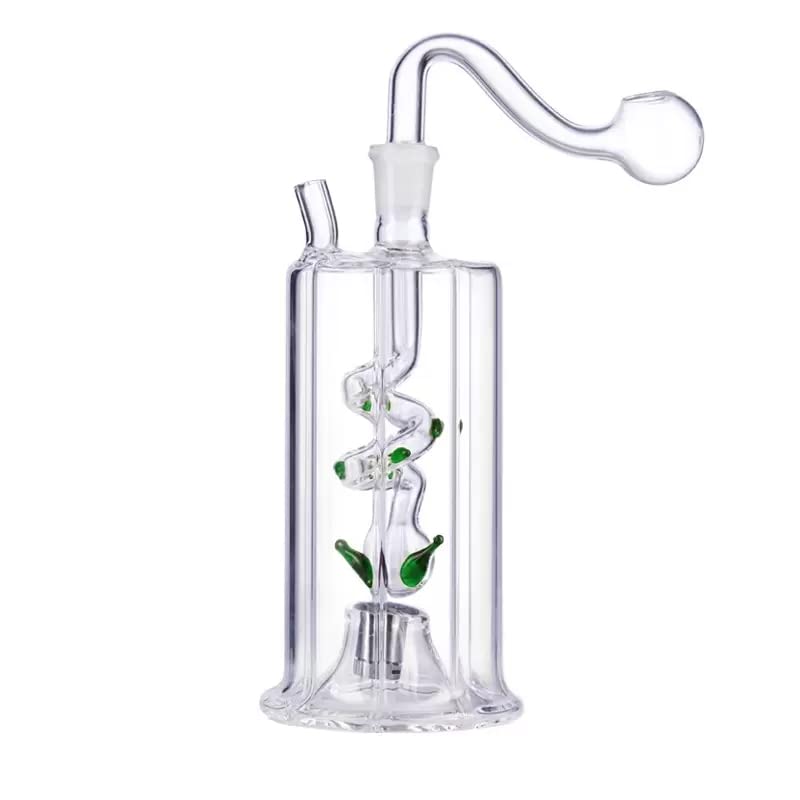 ParaCity LED Hookahs Set Ölbrenner Bubbler Wasserpfeifen Raucherpfeife Dab Oil Rig Glasbong 10mm Tabakschale – Bild 7