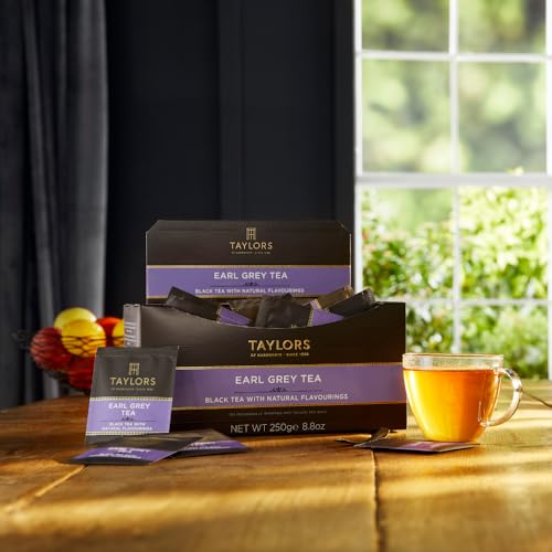 Image of Taylors of Harrogate Earl Grey Black Tea Bags, 100ct (Pack of 1)