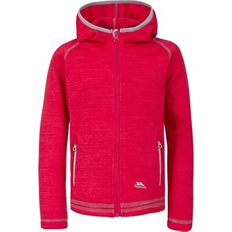 Trespass Raspberry Marl Kids Fleece Jacket Cover