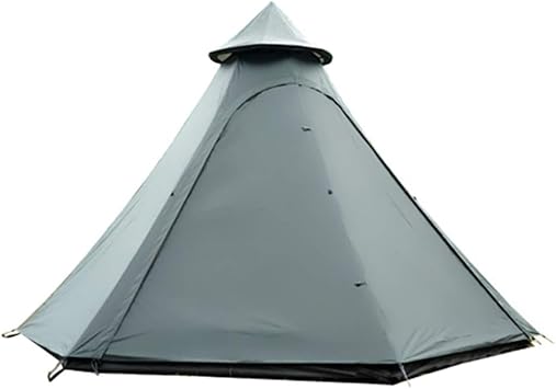 PlayDo Waterproof 380CM/12.5ft Camping Teepee Tent Yurt Tent with Screen for Outdoor Camping Hiking Hunting 4 Persons