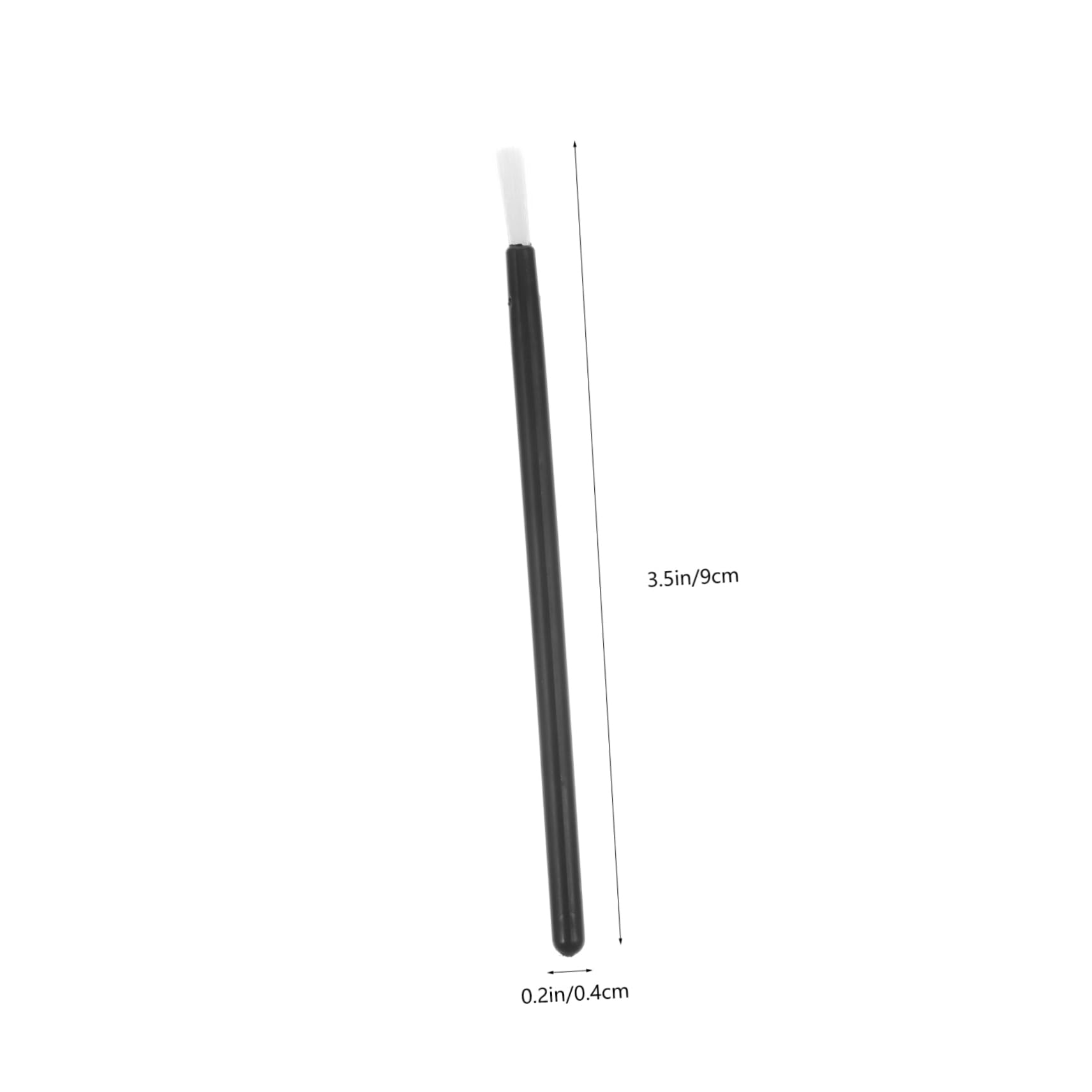 Gogogmee Complete Makeup Brush Set 50pcs Lip Eyeliner Lash Brushes Black for Professional Salons Diy Beauticians