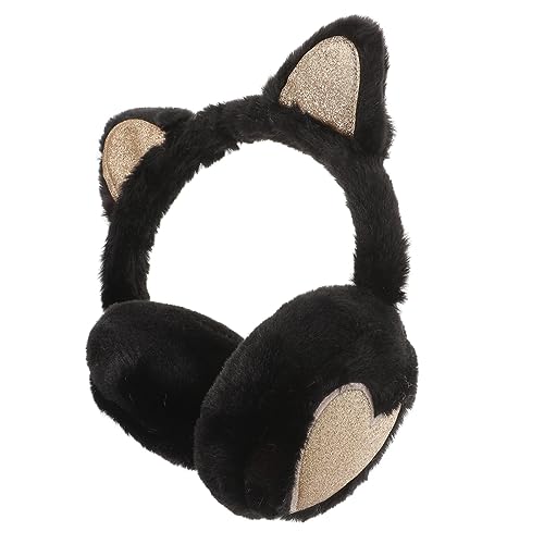 Winter Warm Earmuff Boys and Girls Cat Ear Covers Plush Ear Muff for Cold Weather