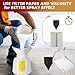 Cordless HVLP Paint Sprayer for Black & Decker 20V Battery Tool, 200W Brushless Handheld Electric Paint Spray Gun with 1000ML Container for DIY Small Projects:Fence,Cabinets,Chairs(No Battery)