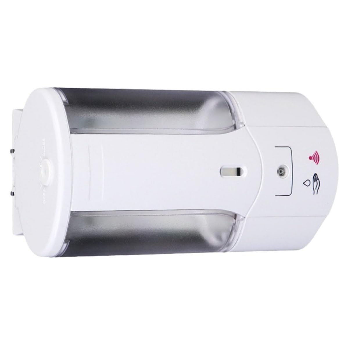 SOIMISS Dispensador Automático de Jabón Sensor Inteligente, Capacidad 400ml, Material Abs Resistente y Carcasa para Baño y Cocina