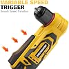 Brushless Right Angle Drill for DeWalt 20V Battery (Tool Only), 3/8 Cordless Angle Drill with Compact Design & Variable Speed, featuring an LED Light for Screws/Drilling