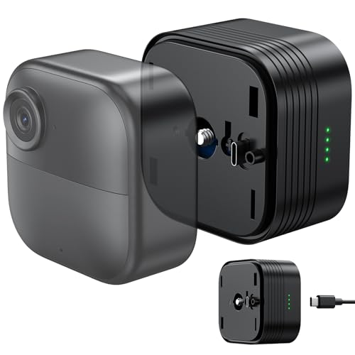 Battery for Blink Outdoor 4 (4th Gen) - 6000mAh Rechargeable Batteries Expansion Pack, Lithium Battery Extension Pack with Power Indicator, Compatible with Blink Outdoor 4 Security Camera