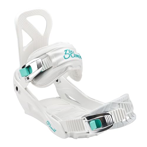 Layla Womens Snowboard Binding (White/Teal, M/L (8-10)