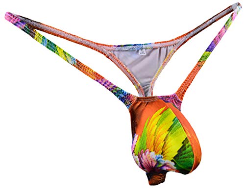 Man's G-String Bulge Pouch Thong T-Back Underwear WSS42