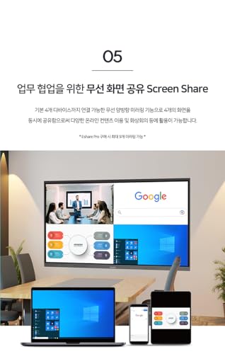 Image of TAMTUS 65-inch Interactive Smart White Board, 4K UHD Touchscreen, Android 13, 4GB RAM, 32GB Storage