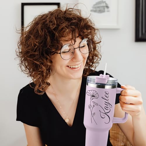 Ships-Next-Day-Personalized-40-Oz-Tumbler-with-Handle-and-Straw-Custom-Stainless-Steel-Insulated-Tumbler-with-Name-Travel-Coffee-Mug-Personalized-Gifts-for-Women-Girls