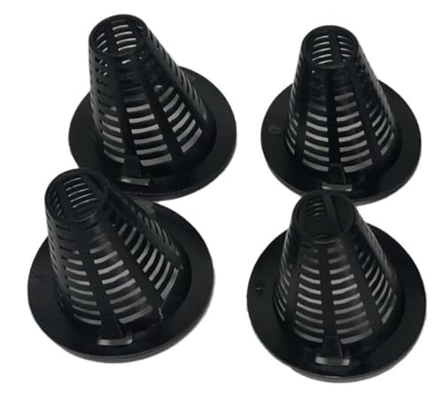 WingPort Fly Trap Cones 4 Pack Funnel Inserts for Bucket Fly System Outdoor Replacement Funnels for DIY Barns Farms Garbage Areas