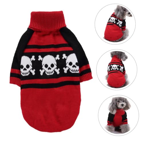 Disfraz para perro diseño esqueleto talla XL rojo miniatura 7