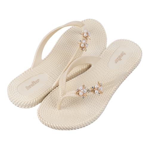 Swalker Metalli Man & Women's Flip Flop Sandal in Recyclable Rubber Sole with Non-Slip Pattern3