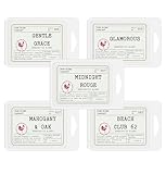 Farm Raised Candles Luxury 5 Pack Soy Wax Melts – Fresh from the Farm Wax Cubes for Warmers – 5 Hotel & Spa Scents – Farm Fresh Wax Melts – Hand Poured in USA