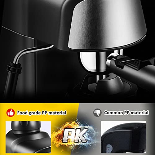 XMMLL Máquina de café espresso Dos métodos de elaboración de cerveza de molienda gruesa y fina puede ser utilizado por 4… - Imagen 5