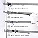 XIANGLE 4 Pack 36 inch Heavy Duty Outdoor Bungee Cords with Hooks - Quick Adjustable, Long Lasting Rubber Bungee Cords with Hooks for Luggage, Tarp, Outdoor (Gray)