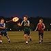 Glow in The Dark Football | Rechargeable Ultra-Bright LED Light-Up Football for Kids & Teens Ages 6+ | Outdoor Fun for Evening Play, Camping & Beach Games