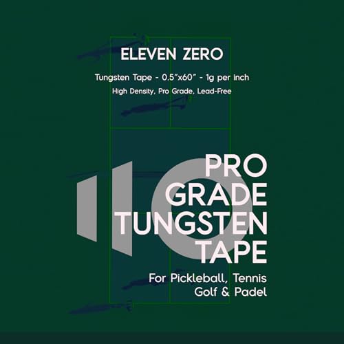 Tungsten Tape for Pickleball Paddles, Pickleball Paddle Weights Non-Toxic Material & Lead Tape Alternative, High-Density Weighted Tape for Easy Customization - Image 7