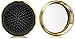 milk + sass Travel Brush All In One with Compact Mirror Superior Detangler Gift Idea, Gold