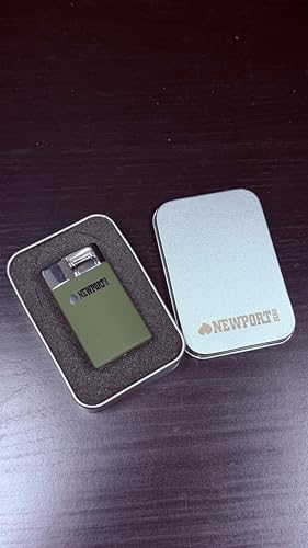 Encendedor portátil recargable Inferno-X negro metálico miniatura 7