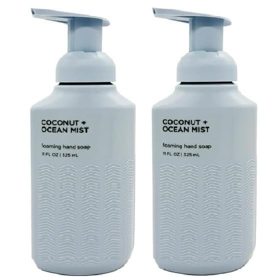 Scent Theory Foaming Hand Soap Coconut and Ocean Mist 11 fl oz (Pack of 2)