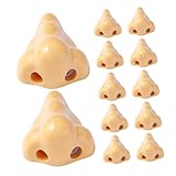 BUTIFULSIC Temperamatite Manuale Piccolo a Forma di Naso, Set da 12 Pezzi, Materiale Scolastico Portatile per Scuola, Ufficio e Attività Creative