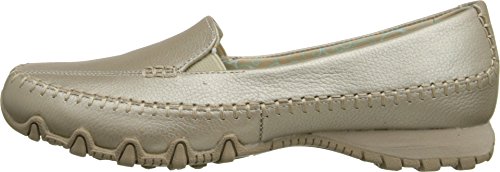 Skechers Skechers Bikers-Metal Gold Womens Loafers Size 7.5M