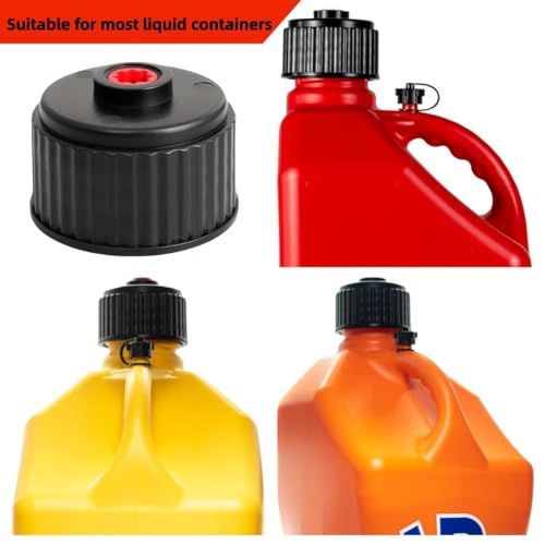 Image of Gas Cans,Fuels Replacement Jug Cap,Racing Fuels Replacement cover 3042 ,5 Gallon Racing Fuel Jugs Gas Jug Fuel Tank Cap,fuel tank cover。