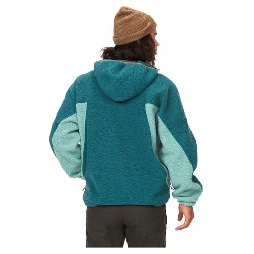 MARMOT Men's Super Aros Fleece Hoody Jacket, Dark Jungle/Blue Agave/Hazel, Large2