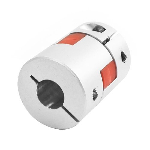 Buy 10mm to 10mm Shaft Servo Stepped Motor Flexible Plum Coupling