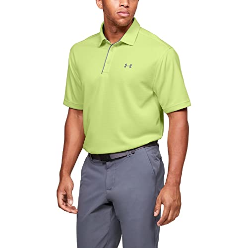 Image of Under Armour Men's Polyester Solid Tech Polo | T-Shirt | 1290140-001