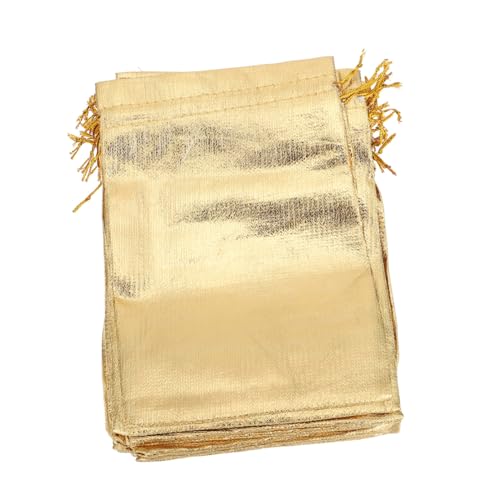 minkissy 50pcs Drawstring Party Bags Stylish Jewelry Storage Pouches Multi-purpose for All Occasions