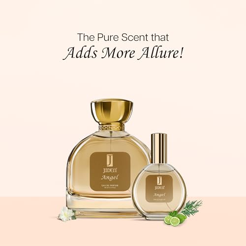 Image of JIDEN Luxury Angel Eau De Parfum For Women, Girl Floral Long Lasting EDP Fragrance Scent with Jasmine, Patchouli & Orange Notes,100 ml - Birthday Gift | Luxury Perfume Gift | Valentine Gift For Wife