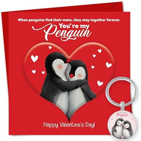Giftinghouse Valentine's Card with Keyring Cover