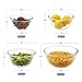 Cuiselect 4pc Glass Mixing Bowls Sets (2.80QT, 1.64QT, 1.16QT, 0.85QT), Nesting Mixing Bowls for Cooking Prep, Baking, Storage, Large Salad Bowls Sets-Dishwasher Microwave Freezer Safe