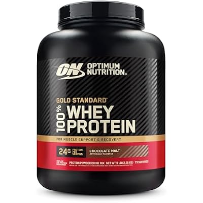 Optimum Nutrition 100 Whey Gold Standard Whey Protein- Chocolate Malt 5.15 lb