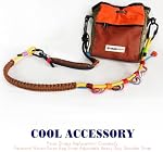 DAOSUN Sac réglable Straps de rechange de la peau pour les sacs à main, paracord Rope Straps d'épaule robustes pour sacs à mains