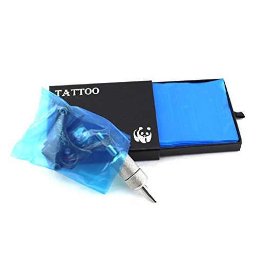 Tattoo Machine Bag Covers - 200Pcs Disposable Cover Tattoo Machine Gun Bags Plastic Sleeve For Tattoo Supplies, Tattoo Kits, Tattoo Machine Gun Accessories #TOP2