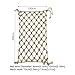 ZREVSB Hemp Rope Climbing Net Garden Balcony Craft Unisex Safety Ceiling Mesh Nature Jute(Dia 10mm Mesh 15cm)