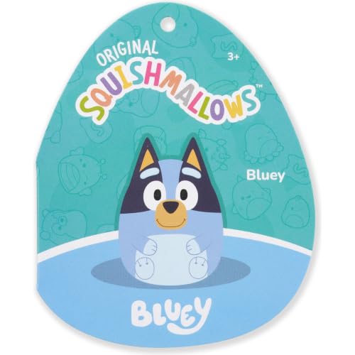 Image of Squishmallows Original 12in Bluey Plush - Official Jazwares Plush (Medium-Sized)