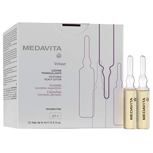 Medavita - Velour - Loción Calmante Para El Cuero Cabelludo pH 6-12 x 6ml