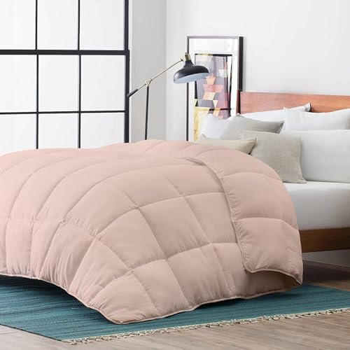 Image of Razzai Restful Sleep Microfiber Summer Season Ac Comforter 120GSM (90 inch x 100 inch Inches /228cm x 254cm) - Double Bed Comforter|Peach