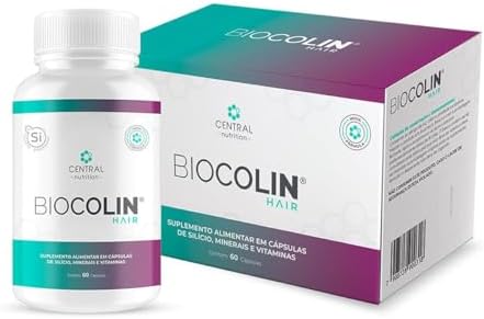 Biocolin Hair - 60 Cápsulas - Central Nutrition
