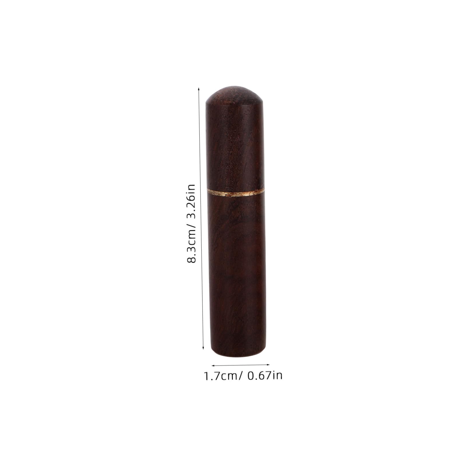 2 Tubes De Survie En Bois étanches - Rangement Allumettes, Pilules, Petit Matériel Camping